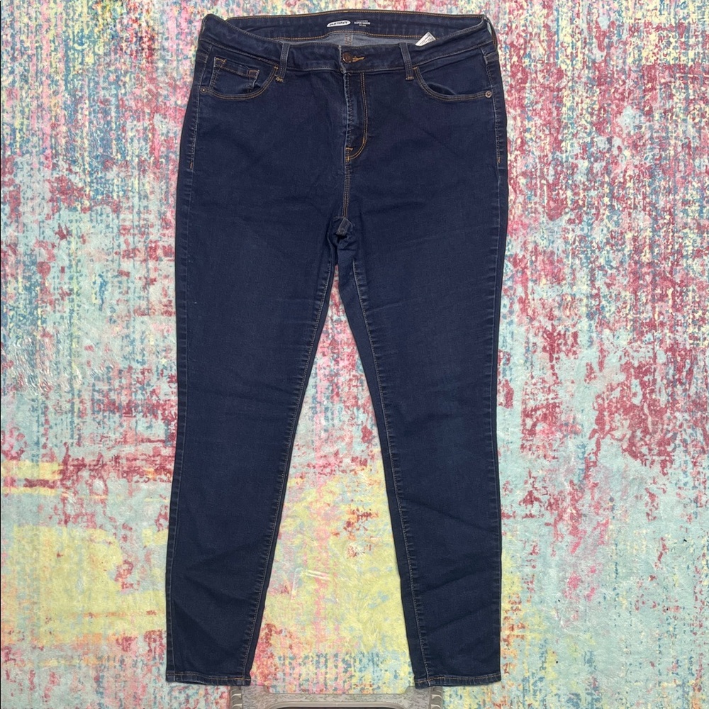 Old Navy Dark Blue Women's Skinny Jeans
